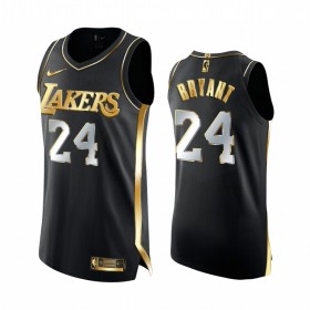Dres Los Angeles Lakers Kobe Bryant 24 2020-21 Crna Golden Edition Swingman